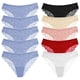 thumbnail image 1 of TrowBridge-Conjunto de bragas de 10 piezas para mujer, ropa interior femenina de encaje dulce, lencería Sexy ahuecada, calzoncillos de satén de seda suave, calzoncillos acogedores, 1 of 4