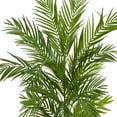 thumbnail image 2 of Nearly Natural 5' Areca Palm Artificial Tree in Sand Colored Planter, Green, 2 of 4