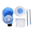 thumbnail image 2 of Felji Microfiber Spin Mop Easy Floor Mop with Bucket and 2 Heads, 2 of 4
