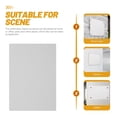 thumbnail image 2 of WRITWAA 6Pcs Sublimation Aluminum Boards Plated Silver Metal Sheets for Clear Photo Transfer Printing, 2 of 6