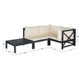 thumbnail image 4 of Safavieh Lynwood Outdoor Contemporary Modular Sectional with Cushion, 4 of 5