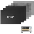 thumbnail image 1 of czcpp-Air Doublures de Friteuse Réutilisables Compatibles avec Breville Smart Oven Air Fryer Pro BOV900BSS, Doublures pour Fond de Four Tapis Antiadhésifs pour Cuisson, Accessoires de Friteuse, avec 3x Doublures + 3x Mailles, 1 of 4