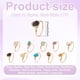 thumbnail image 3 of 10 anillos de 10 estilos, ajustables, con piedras preciosas, envueltos en alambre de cobre, irregulares y coloridos, para mujer., 3 of 9
