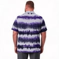 thumbnail image 5 of Big and Tall Golf Shirts for Men Moisture Wicking Men Polo Shirts Business Casual Mens Polo Striped Summer Classis Relaxed Fit Short Sleeve Golf Shirts Purple 6XL, 5 of 6
