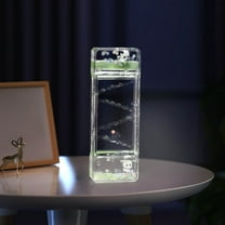 Honeeladyy 1 PC Cute Panda Liquid Motion Bubbler Timer Oil Hourglass Liquid Sensory Toy Activity Fidget Toy Calm Stress Relief Desk Toy Fidget Water Timer Desk Decor for All Ages