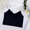 thumbnail image 4 of Bralette corto de mujer Zulema sin costuras negro 36 cm, 4 of 8