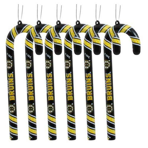 Forever Collectible NHL Candy Cane Ornaments, Boston Bruins Walmart