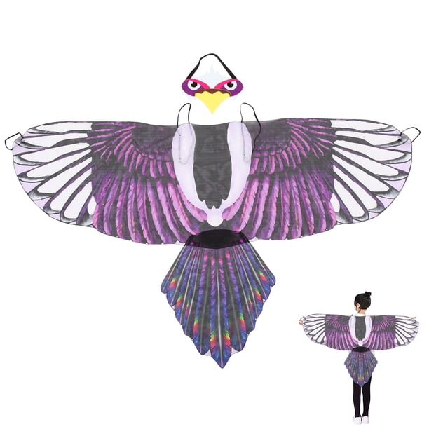 FELTECHELECTR 1 juego de decoración de alas de águila para niños, accesorio de actuación para cosplay, accesorio con forma de ala de águila