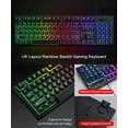 thumbnail image 3 of RGB PC Gaming Keyboard Mouse & Headset Set LED Gamer Bundle Mechanical Kits 4IN1, 3 of 9