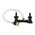 thumbnail image 1 of Double Head Wine Rinser Beer Bottle Washer Homebrew Beer & Wine Cleaning Equipment Cleaner with Kitchen Faucet Bar Tools, 1 of 6