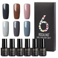 thumbnail image 1 of ROSALIND 6 Unids / lote 7ML Nail Soak-off Gel Polish UV Nail de larga duración Labymos Natural, 1 of 7