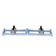 thumbnail image 5 of Equipo para ejercicios de piernas,Equipo de ejercicio para piernas Máquina para entrenar el suelo pélvico,Dispositivo de adelgazamiento de piernas plegable Máquina de fitness para Azul, 5 of 8