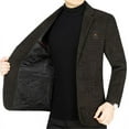 thumbnail image 3 of Men's Thickened Woolen Overcoat Winter Jacket, 3 of 4