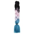 thumbnail image 1 of fastboy Gradient Color Women Braid Hair Large Braiding Hair Wigs High Temperature Fiber Synthetic Hair Extensions, 1 of 1