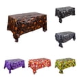 thumbnail image 4 of Halloween Tablecloth,Large Size Spider Web Table Cover for Halloween Parties, Scary Plastic Cobweb Table Cloth for Halloween Decorations Indoor Outdoor and Home Dinner, 4 of 7