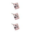 thumbnail image 3 of Minnieouse Diseñador de marca de lujo para mujer, pequeña cartera corta funcional rosa para niñas, monedero encantador de gato de dibujos Type5 NO5, 3 of 6