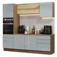 thumbnail image 1 of Cocina Integral Completa Modular Madesa Lux 240cm MG 08, 1 of 5