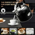 Tea Kettle SUSTEAS 3.17QT Whistling Kettle with Ergonomic Handle