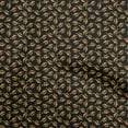 thumbnail image 1 of oneOone Polyester Spandex Black Fabric Floral Dress Material Fabric Print Fabric By The Yard 56 Inch Wide, 1 of 4