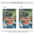 thumbnail image 4 of Yayeee Garden Flag 28" x 40" Double Sided Outdoor Yard Lawn Holiday Decorations, Art Goldfish Bowl, 4 of 6