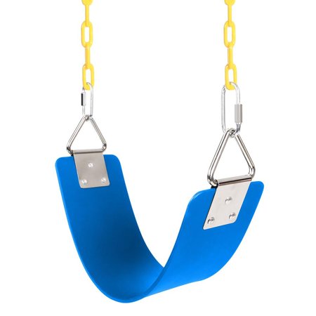 Christmas Clearance 30 4 X 5 9 Inch Swing Seat Heavy Duty 60 Chain Plastic Coated Playground Swing Set Accessories Replacement Suitable For Kids