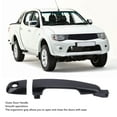 thumbnail image 4 of Poignée de Porte Extérieure de Voiture, Prise Confortable, Poignée de Porte Extérieure Résistante aux Rayures Remplacement pour Triton L200 2006-2015, Artisanat Expert, Performance Stable, Pratique, 4 of 7