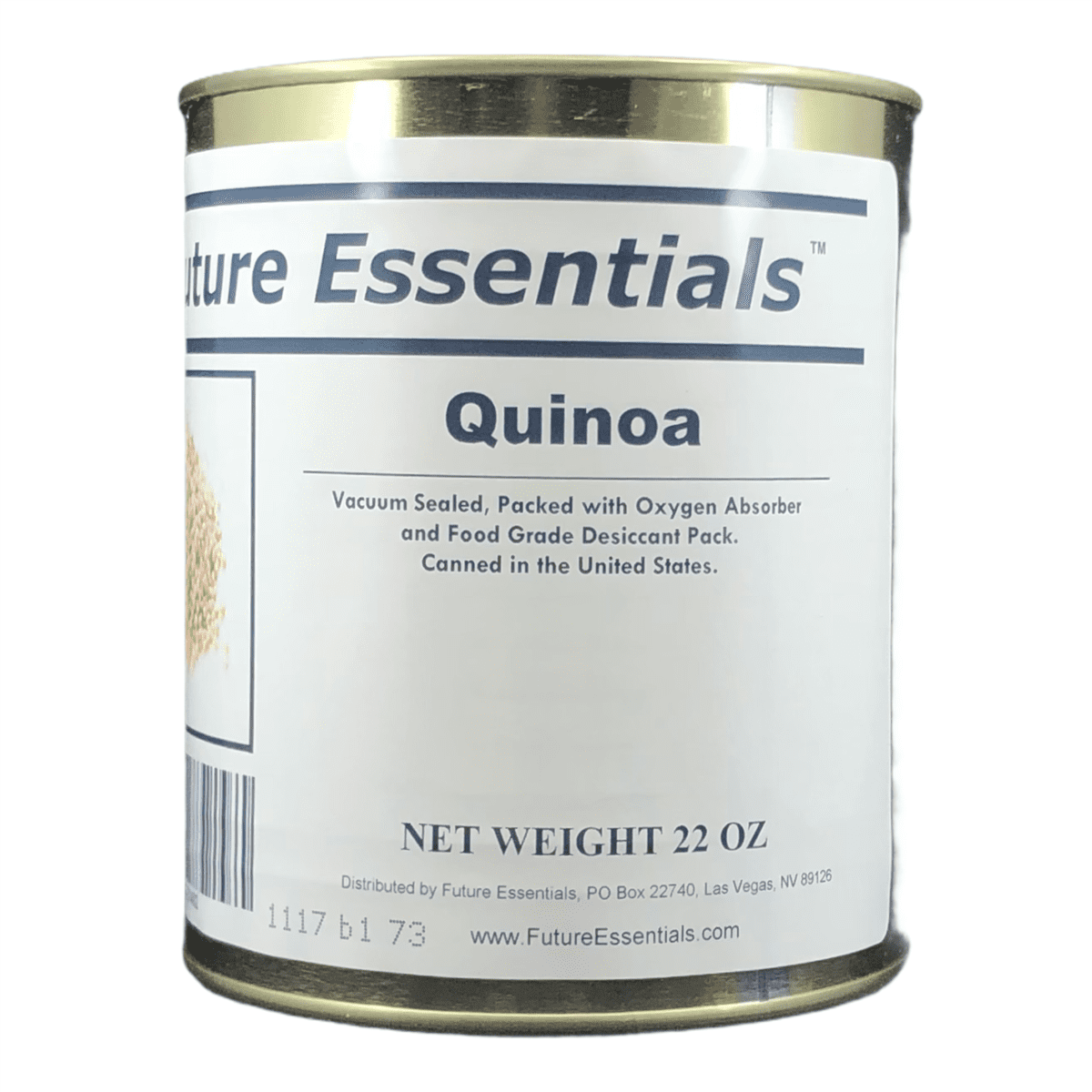 (12 Cans Pack) Future Essentials Freeze Dried Emergency Survival Food for Camping Hiking and Backpacking with 25 Years Long Shelf Life Canned Quinoa 22oz Can✅