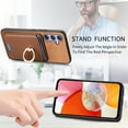 thumbnail image 6 of TECH CIRCLE For Galaxy A25 5G Wallet Case, Detachable 2-in-1 Magnetic Wallet Case with Card Slots Holder Ring Stand Premium PU Leather Slim Durable Shockproof Removable Protective Cover,Brown, 6 of 8