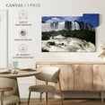 thumbnail image 5 of Elephant Stock Flowing Iguazu Falls Wall Art - Horizontal Canvas Wall Art - Living Room Wall Decor - Photography Nature Canvas - Gray And Blue Decor - 36" x 24", 5 of 8