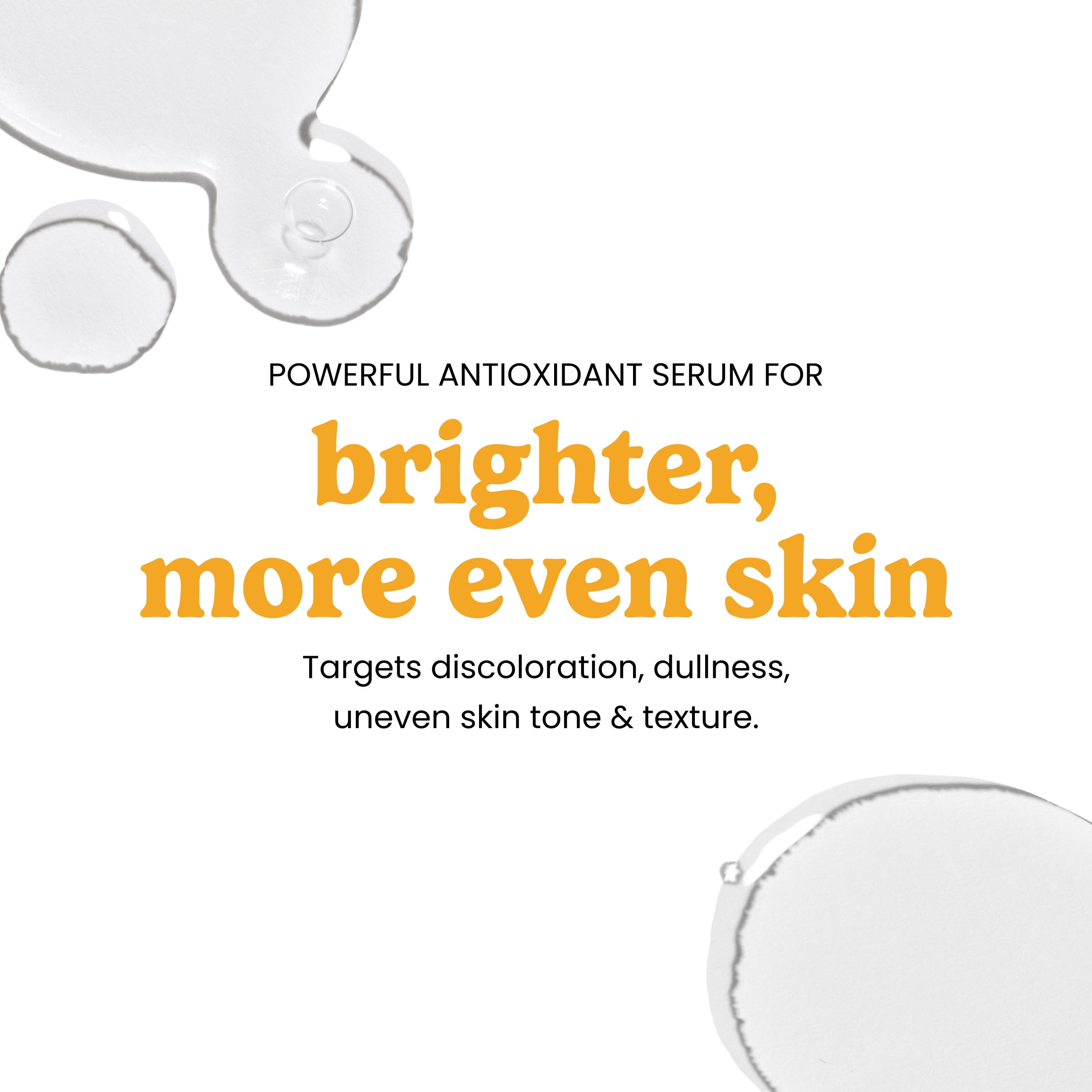 Timeless Skin Care Vitamin C Serum with Vitamin E & Ferulic Acid - Brightening Serum - for Oily & Dry Skin - Fragrance-Free - Pouches