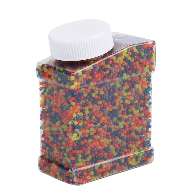 20000 uds/botella 9-11mm cuentas de cristal de colores balas para pistola de agua juguete para niños colorido