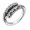 Silver, variant on Men's Cloud Pattern Wrap Style Ring Stainless Steel Vintage Statement Ring, Raised Texture Detail, Concert Party Streetwear Ring, Birthday Father's Day Gift, US Sizes 7-17