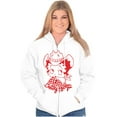 thumbnail image 4 of Betty Boop Cowgirl Southern Country Women Plus Size Zipper Hoodie Brisco Brands 5X, 4 of 5