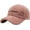 Pink, variant on Women Wool Baseball Caps Winter Warm Plush Fleece Hip Hop Cap Solid Color Adjustable Outdoor Embroidery Letter Hat