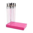 thumbnail image 2 of Soporte de soporte de pintura de 10X Pintura Herramientas de modelado Base Sticks para manualidades de tarjetas Memo de modelado de pasatiempos Clips rosa 20, 2 of 10