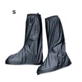 thumbnail image 3 of Inteprter Cubrezapatos para días lluviosos PVC para mayor seguridad y durabilidad El PVC antideslizante es fácil de limpiar Bota para la lluvia Paraguas de lluvia negro S(35-36cm), 3 of 6