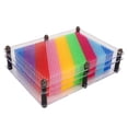 thumbnail image 3 of 3D Pin Art Board, Face Palm Handprint Model Transparent Acrylic Develop Creativity  For Office For Children S,M,L, 3 of 8