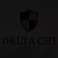 thumbnail image 3 of CafePress - Delta Chi Vertical Black Logo T Shirt - Women's Traditional Fit Dark T-Shirt, 3 of 4