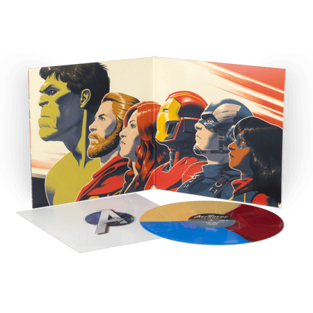 Phantom City Creative - Marvel's Avengers - Original Video Game Soundtrack Tri-Color Exclusive Vinyl LP