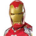 thumbnail image 2 of Rubie's Iron Man Deluxe Men's Halloween Fancy-Dress Costume for Adult, Standard, 2 of 4