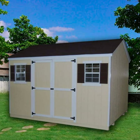 Little Cottage 12 x 8 ft. Value Workshop Precut Garden Shed