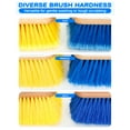 thumbnail image 6 of BLUEWING 8in Deck Brush Head with Hard Bristle Marine Scrubbing Washing Brush Outdoor Boat Cleaning Tools, Blue, 6 of 7