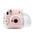 thumbnail image 2 of Estuche protector transparente Daisy para cámara compatible con Fujifilm Instax Mini 11/8/9 con correa de hombro ajustable, 2 of 5
