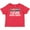 Red, variant on Future Railroad Engineer Train Boys or Girls Baby T-Shirt