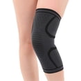 thumbnail image 2 of Yesbay 1 Pair Fitness Running Cycling Elastic Sport Compression Knee Support Brace Pads,Black M, 2 of 8