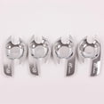 thumbnail image 2 of 4 piezas ABS cromado manija de puerta de coche cubierta de cuenco Bmatwklu para Isuzu D-max 2012-2018, 2 of 4
