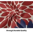 thumbnail image 6 of 4th of July Pillow Covers 16x16 Set of 2, Blue Red White Dahlia Floral Farmhouse Decorations Throw Pillow Covers Patriotic Independence Day Outdoors Decorative Linen Cushion Case for Couch Sofa Home, 6 of 6