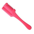 thumbnail image 3 of Peine para adelgazar el cabello Salvador peine de peluquero portátil multiusos rosa, 3 of 9