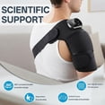 thumbnail image 6 of Neidga Cordless Heated Shoulder Wrap Massager with 3 Heat & Vibration Settings, for Men & Women, 6 of 9