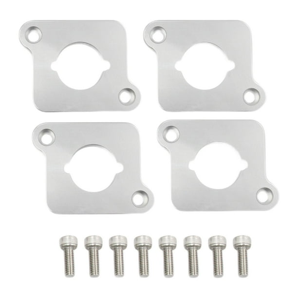 Kit de placa adaptadora de paquete de bobina, accesorios de motor de coche para 1,8 T a 2,0 Plata